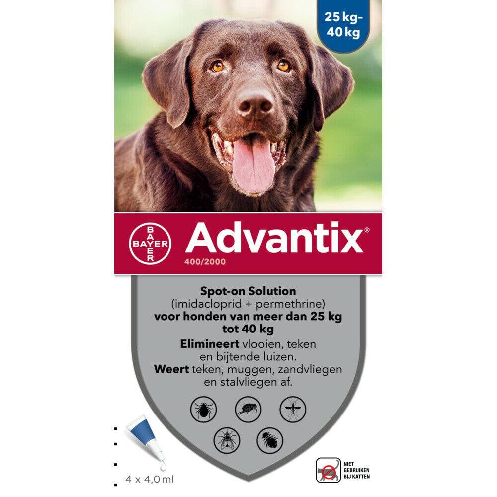 Advantix for Extra Large Dogs 4.0 ml 4 pippets