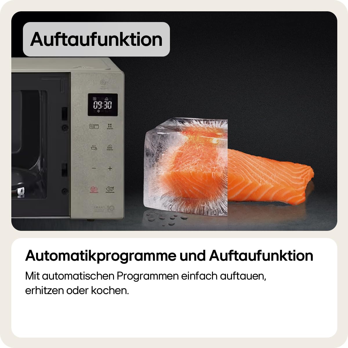 LG NeoChef MH6535NBS - Mikrowellenofen mit Grill
