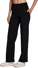 RBX Active Yoga Pants for Women, Tummy Control Boot Cut Flare Legging Lightweight Buttery Soft Sweatpants with Pockets