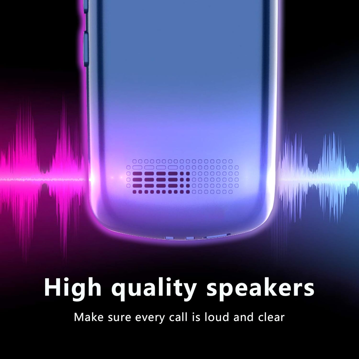 USHINING W380S Flip Phone high quality speakers