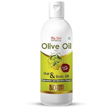 The Nile Pure Cold Pressed Olive Oil For Hair n Skin, 150 + 150 ml, Set of 2