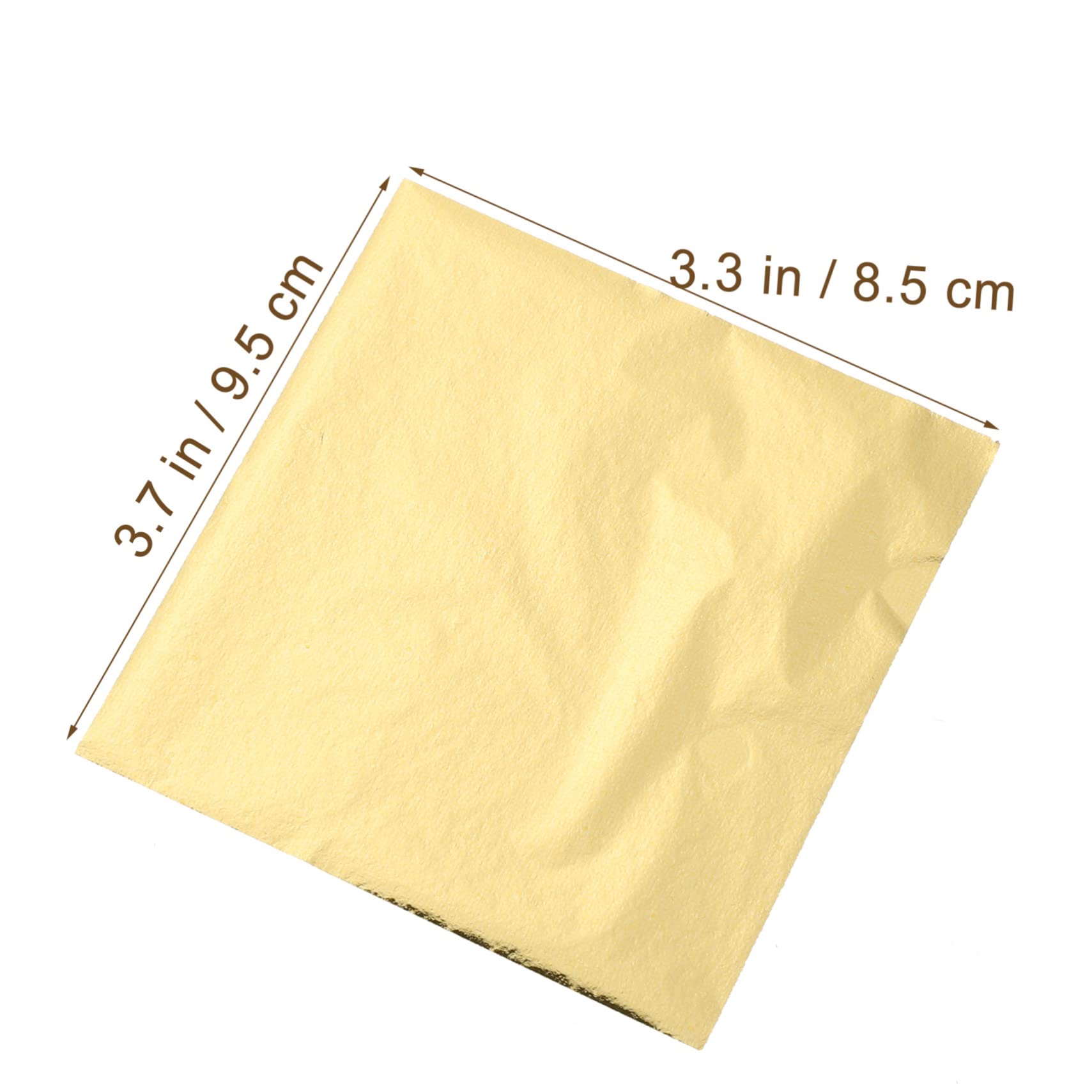 BEBEMOKO Golden Foil 200 Sheets Gold Flakes for Painting Art Foil DIY Craft Manicure Supplies