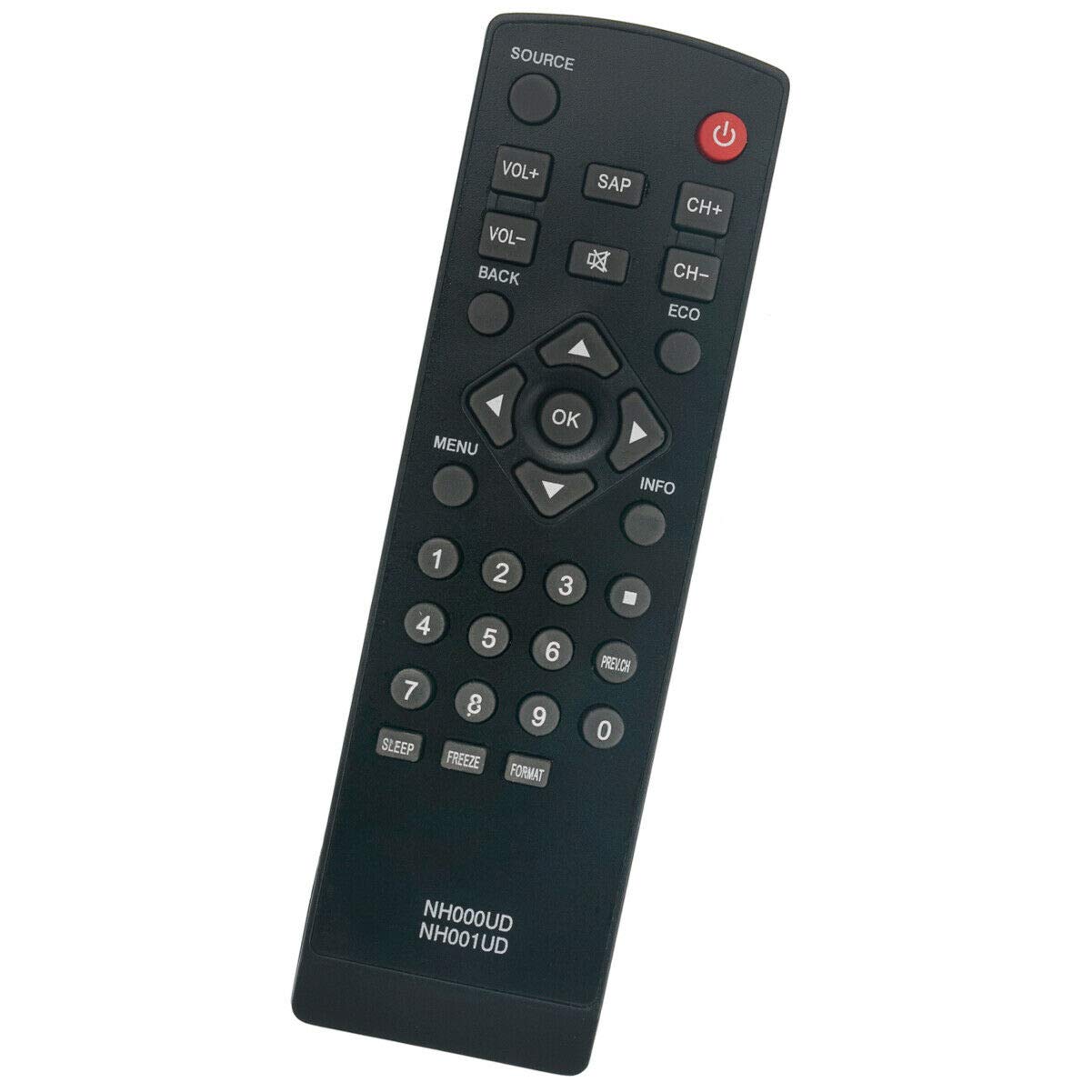 Clean Remote NH001UD Replace Remote For Emerson TV CLC320EM2F CLC401EM2F LC220EM1... Universal Remote Control Emerson