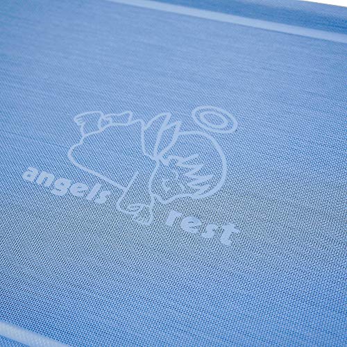 Angeles Spaceline Cots Standard Size, Set-4, Wedgewood Blue, Afb5735Aww, Daycare And Preschool Portable Nap Cots For Kids And Toddlers Indoor Sleeping #TOP5