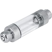 Bubble Counter Aquarium Air Pump Accessories Fish Tank Tool to Determine CO2 Quantity Dual Head
