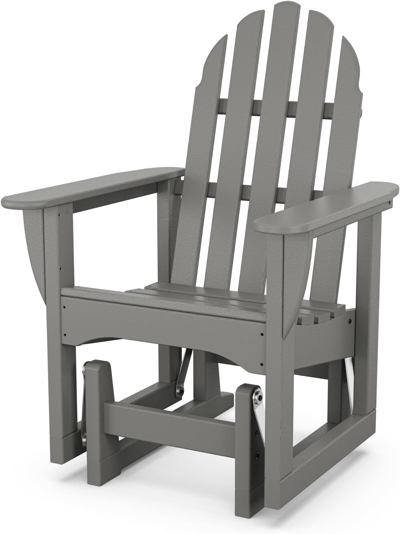 Classic Adirondack Glider, Slate Grey