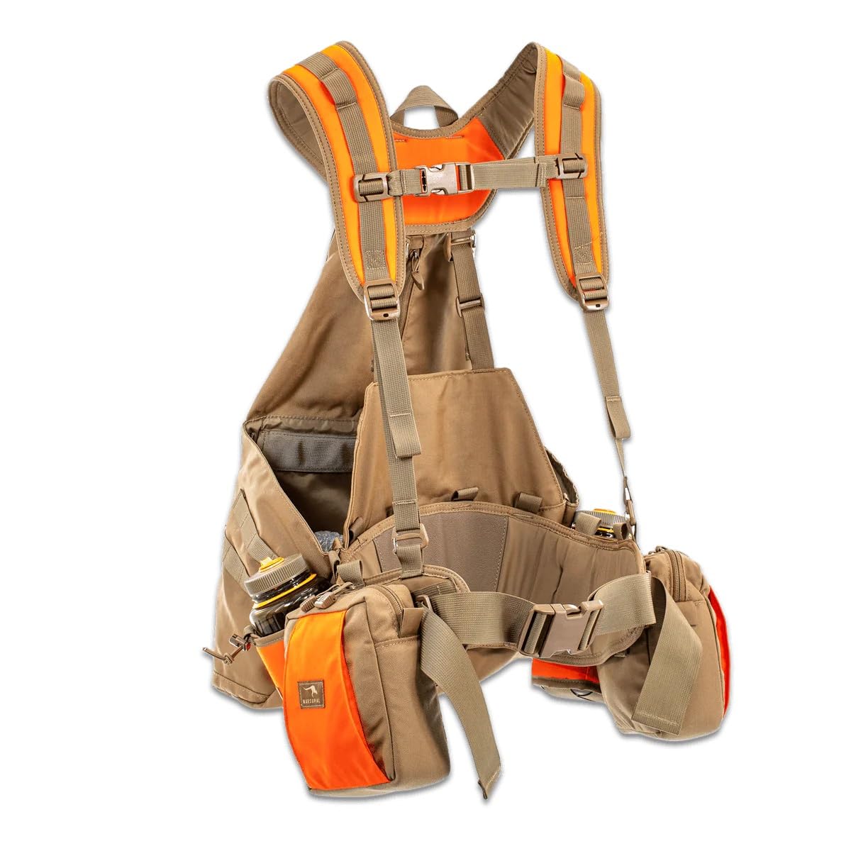 Marsupial Gear Upland Bird Kit System, Large Belt/Large Shell Pouches, Blaze Orange