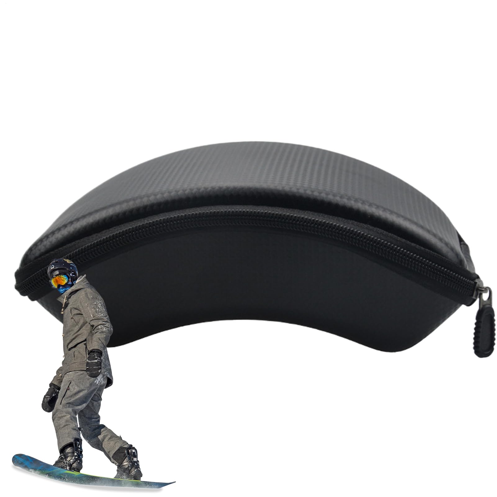 Funda de protección para gafas de esquí duraderas con acabado rígido premium 8