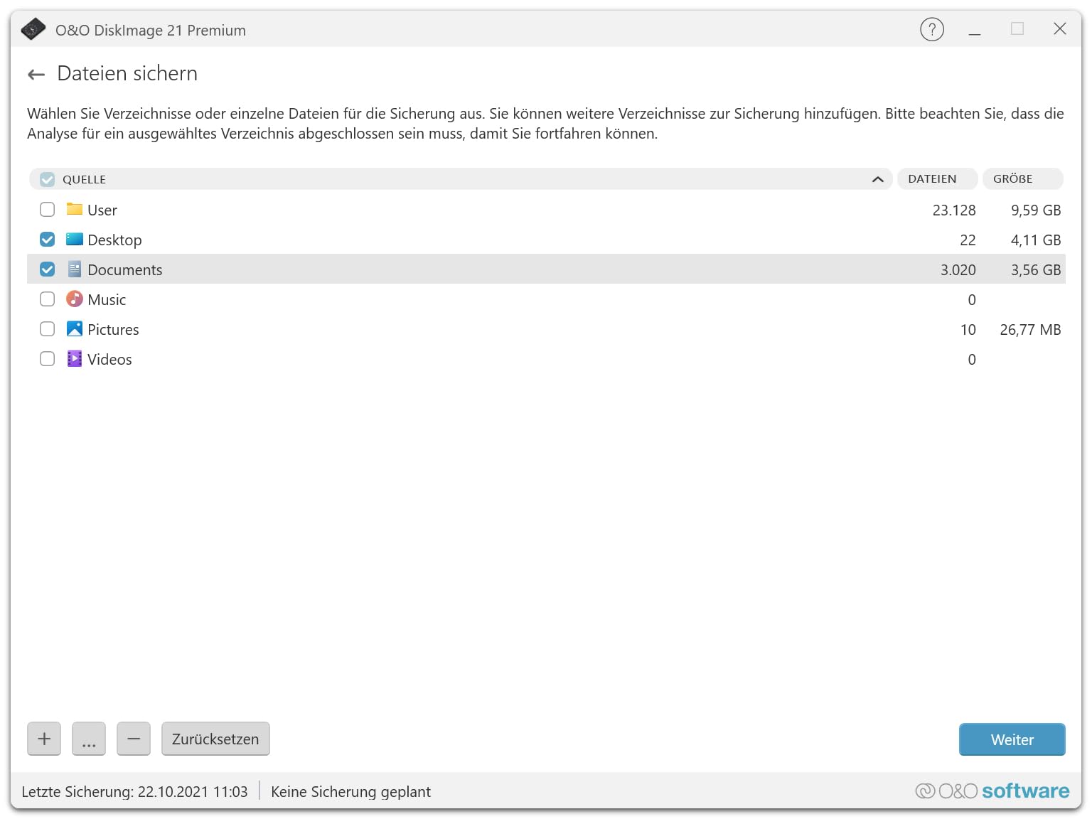 O&O DiskImage 21 Premium - Datensicherung für PCs, Festplatten + SSDs. Systemwiederherstellung, Festplatten klonen, Schutz vor Datenverlust für Win 11, 10