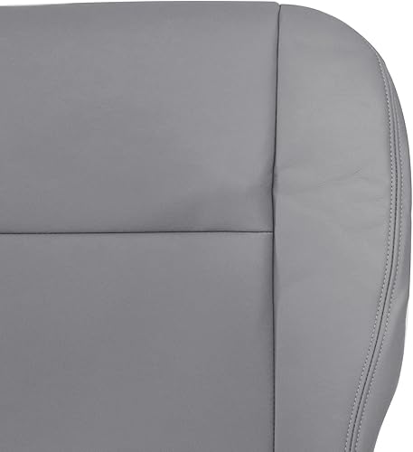 Miniatura 7 de SecosAutoparts Funda de asiento de piel de microfibra para conductor y pasajero, color gris, compatible con Toyota Sequoia 2000 2001 2002 2003 2004