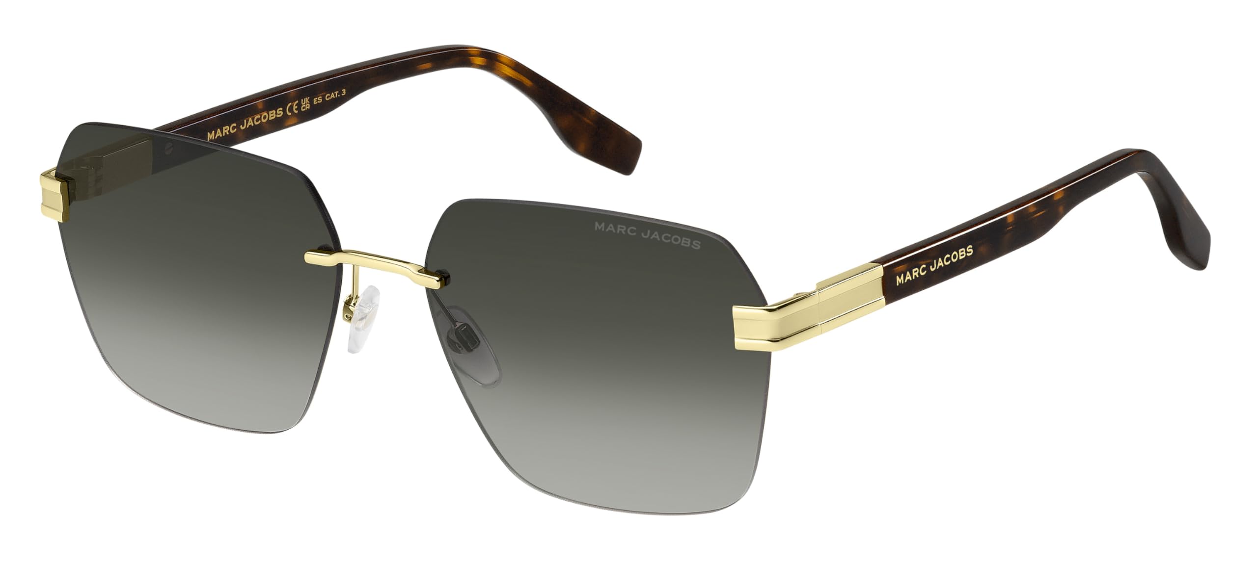 MARC JACOBS Men's Sunglasses HAVANA Casual MARC 713/S SQUARE DOUBLE BRIDGE