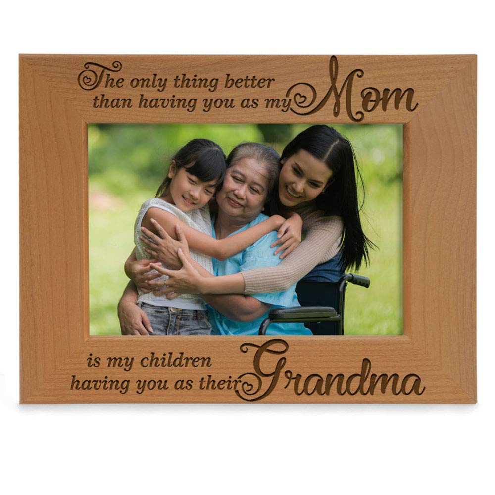 Engraved Grandma Frame - Best Grandma Ever Gift -9