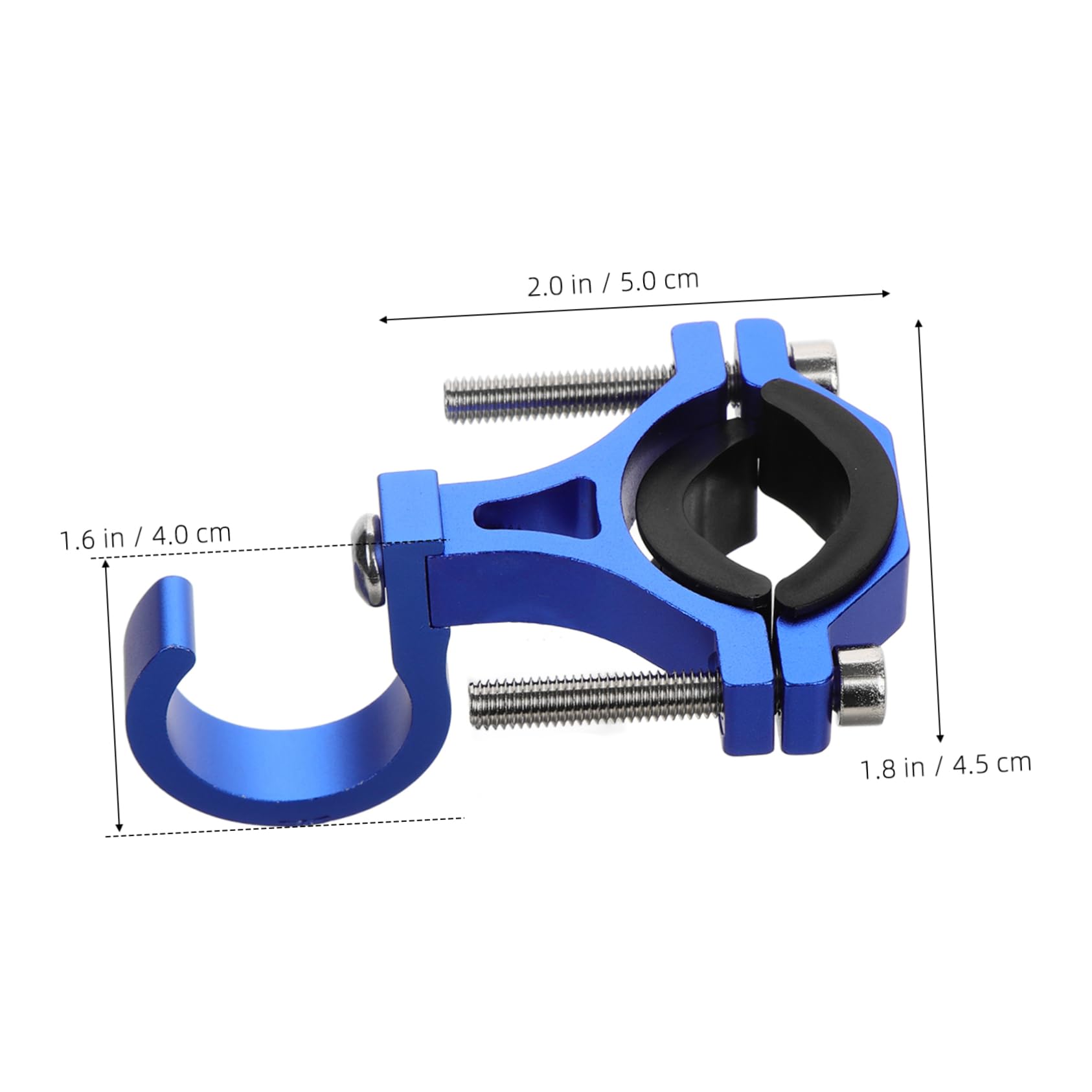 UPKOCH 3 Gancio per Manubrio Elettrico Accessorio per Scooter Facile Installazione e Spazio Aggiuntivo per Appendere