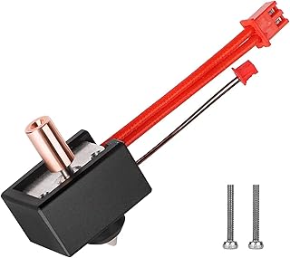 Official Sprite Extruder Upgrade Heater Block Pro Kit, High Temperature 300℃ Titanium Heatbreak Plated Copper Nozzle for Creality Ender 3 S1/Ender3 S1 Pro 3D Printer