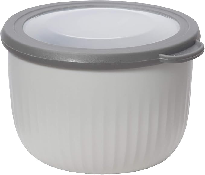 Oggi Prep, Store & Serve Plastic Bowl w/See-Thru Lid- Dishwasher,