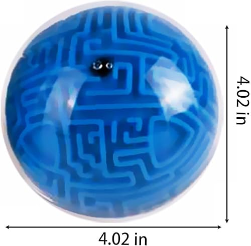 Miniatura 5 de Juego de rompecabezas de laberinto 3D, bola mágica para el cerebro, juegos educativos de esfera, juguetes de laberinto para adultos y estudiantes,