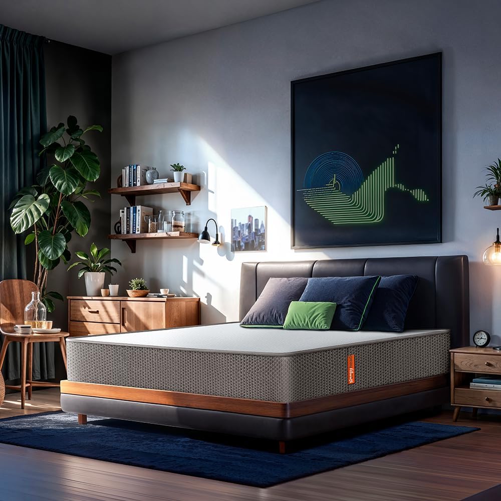 Sleepyhead Flip - Premium Dual Sided High Density Foam Single Bed Mattress with Firm & Medium Soft Sides, 7 Years Warranty, 6 Inch Single Size Bed Mattress (78X35X6)