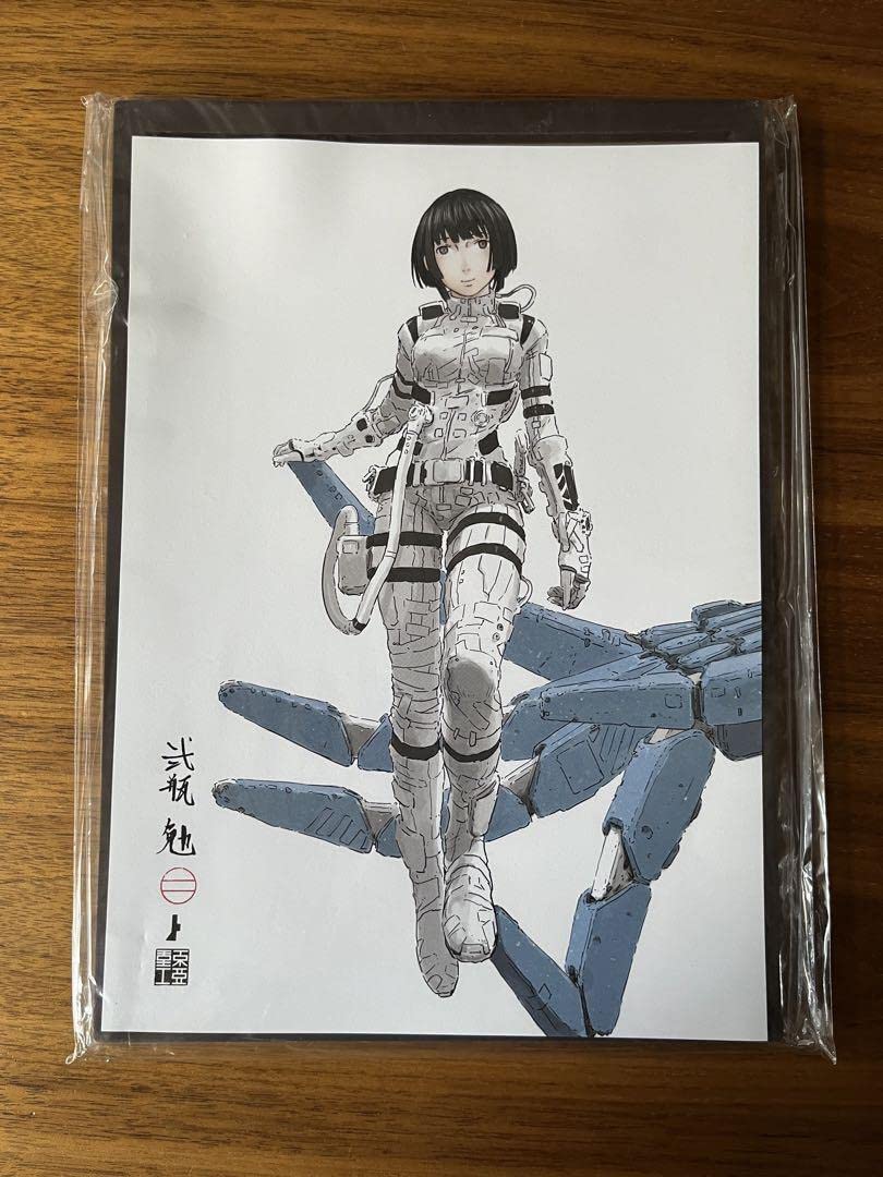 Amazon.co.jp: シドニアの騎士 星白閑イラスト「額装複製原画」 : おもちゃ