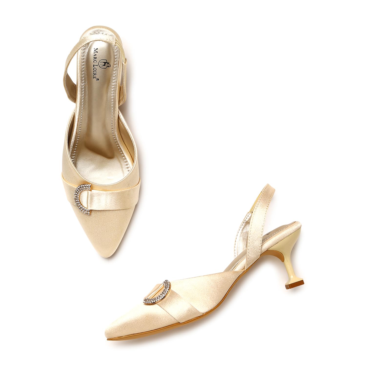 See full amazon price history chart for Marc Loire Women Slip on Embellished Kitten Heel Pumps (Gold, 7) Marc Loire Women Slip on Embellished Kitten Heel Pumps (Gold, 7) (B0CQYRH126) Amazon Price History, Amazon Price Tracker