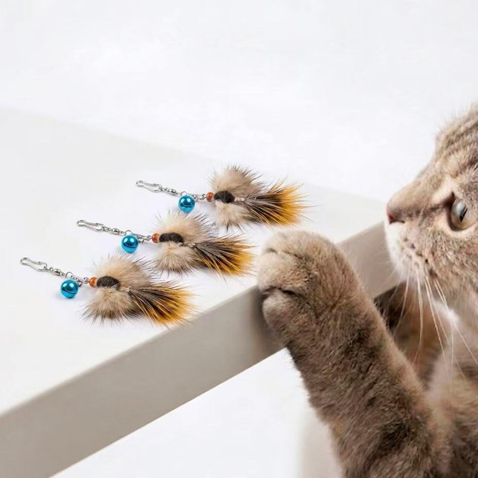 【未使用品】シャルロットオリンピアVero Cuoio 猫モカシン 35 Amazon | LUNARCAT 猫じゃらし 3セット 昆虫 猫 おもちゃ 天然毛 3種