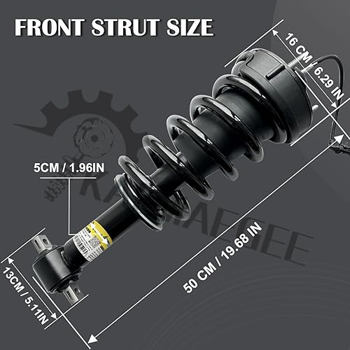 Miniatura 8 de 84176631 Amortiguador delantero con control magnético de conducción compatible con Cadillac Escalade 2015-2020, para Chevrolet Tahoe Suburban, para