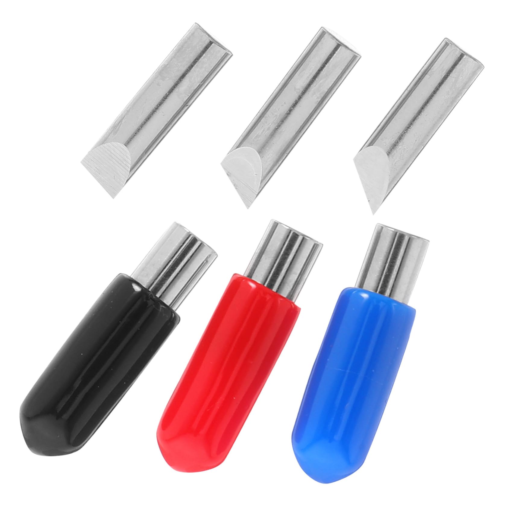 DOITOOL Versatile Wood Carving Craft Cutting Tool 3pcs Replacement Heads Engraving Accessories Multi-angle Cutting Tool