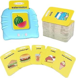 Flash Cards Aprendizagem da Criança,Brinquedo Educacional de Aprendizagem Precoce | Bonito Cartão Educação Infantil Máquina de Aprendizagem Quebra-cabeça Inglês Iluminismo Ouvir e Ler Rock-br