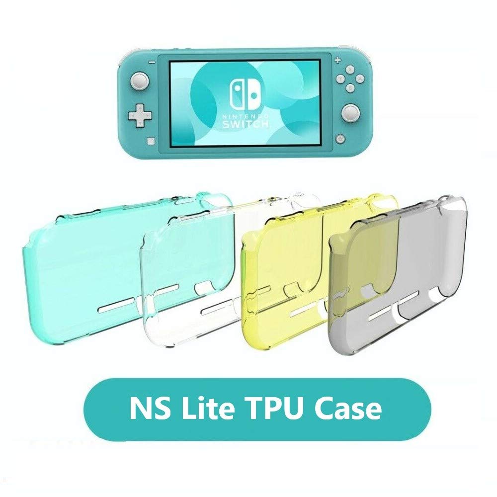 New World Soft Protective Case Cover TPU Cases For Nintendo Switch Lite / Mini NS Mini Console Gray Color