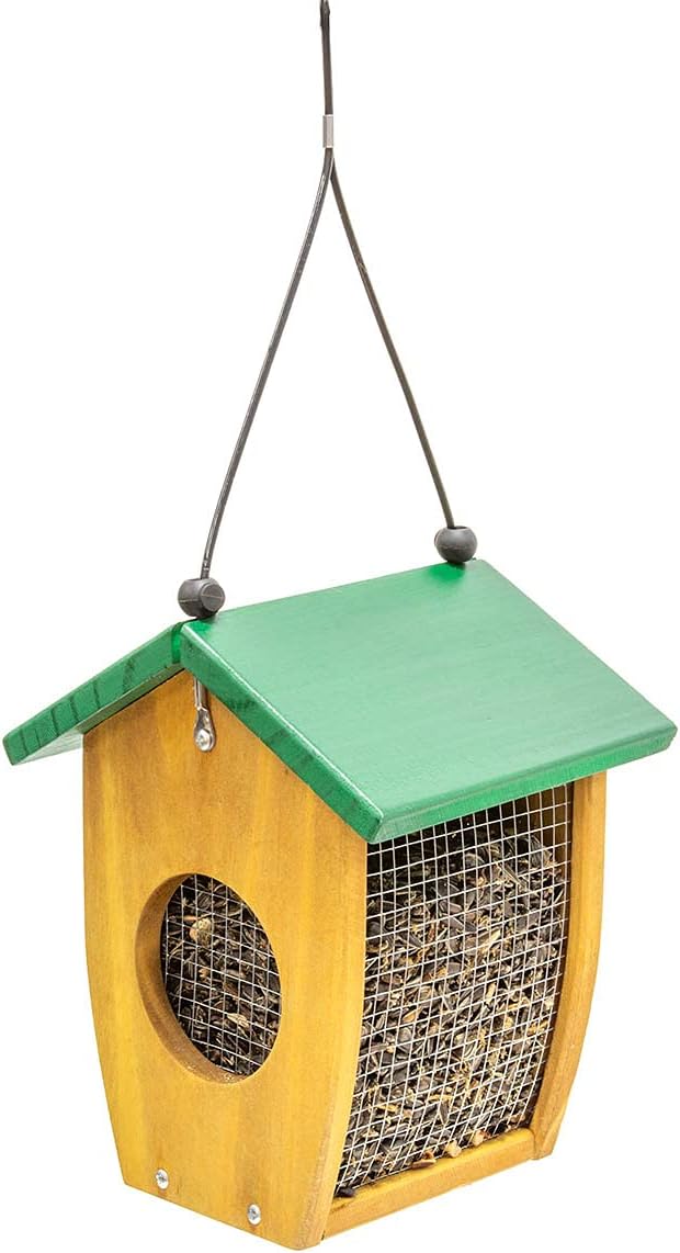 BRECK'S - Sunflower and Nut Bird Feeder - Designed specifically for Sunflower Seeds and Nuts - Includes one Feeder per Offer