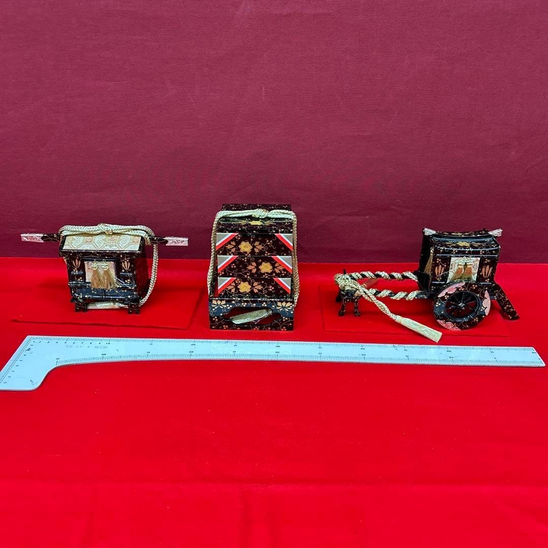 木製MA-20号三色桜6点セット雛人形雛道具ひな道具ひな祭り