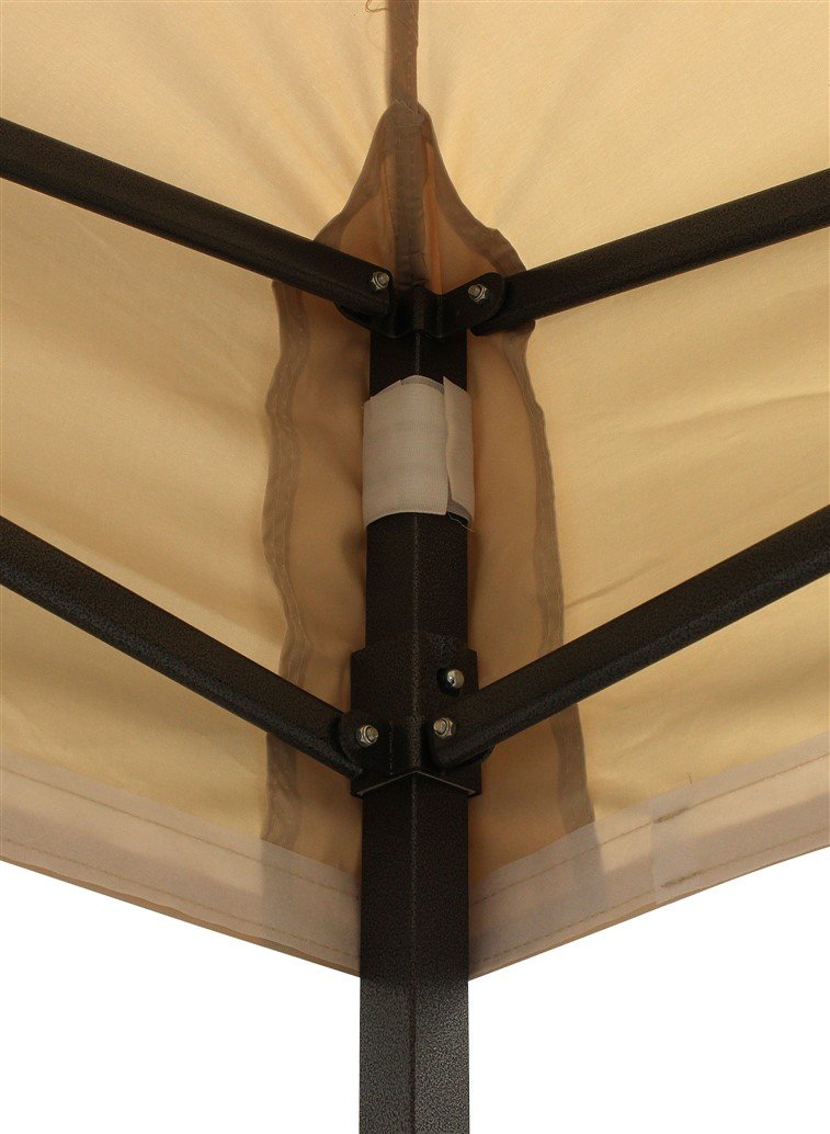 All Seasons Gazebos 3x3 Fully Waterproof Pop up Gazebo With 4 Zip up