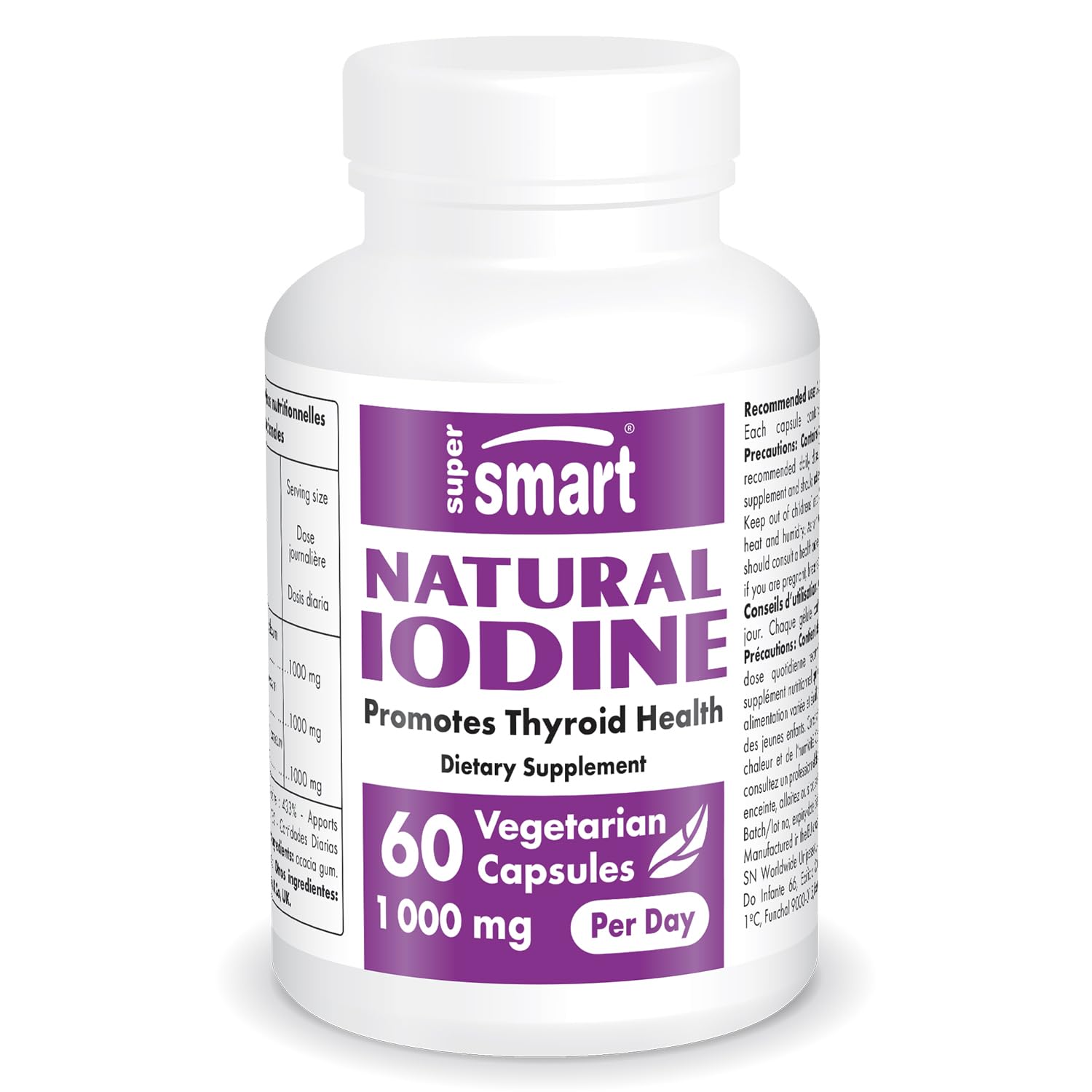 Natural Iodine - Promuove la normale funzione tiroidea - SuperSmart | Controllo