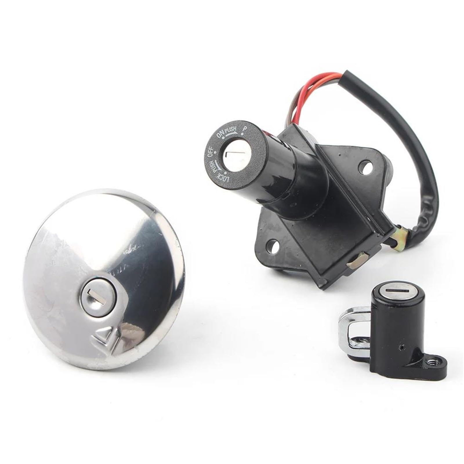 Kit de verrouillage de commutateur d'allumage avec bouchon réservoir Suzuki GS750 1980