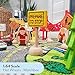 Attatoy Toy Wooden Road Construction Traffic Sign Set; Street Signs Small Toy Cars and Other Diecast Vehicles & Wood Cars & Toys