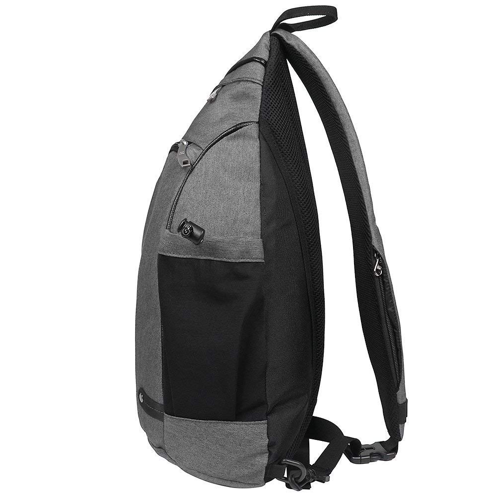 EGOGO Monospalla Zaino Adatto per Ciclismo, Trekking, Campeggio per Uomini e Donne E300-4