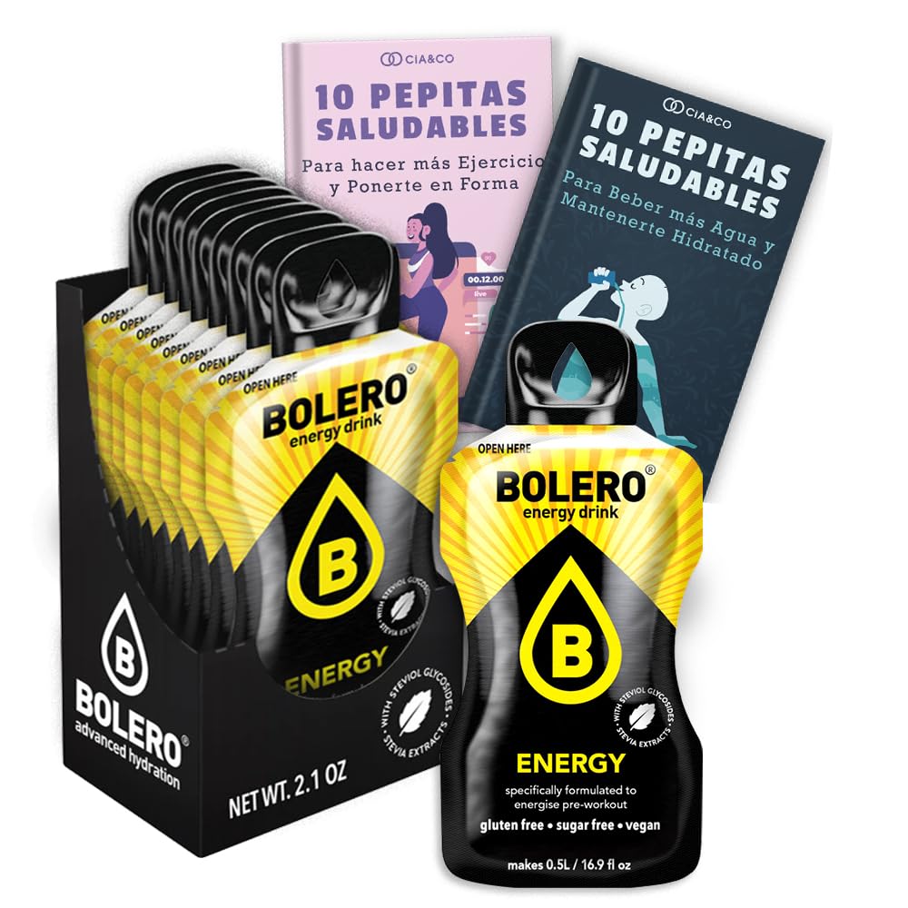 24 x Bebida Bolero COLA Hidratante Sin Azucar (24x9 grs) + 30 Pepitas Saludables para una vida más sana by Cia&Co — view 204
