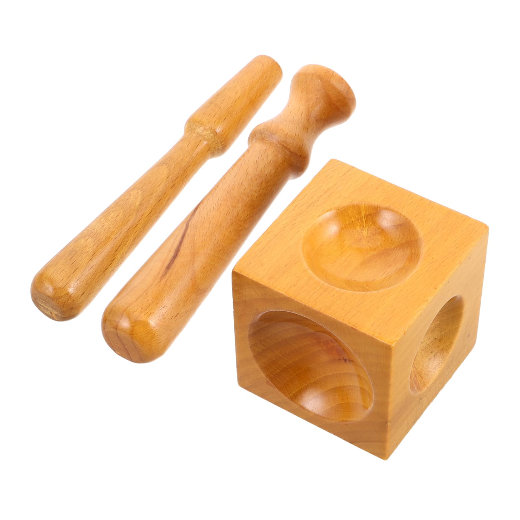 SEWACC Herramientas de Joyería de Madera para Diy Bloques de Dapping y Punch para Procesamiento de Plata Kit Completo para Fabricación de Joyas Herramientas Profesionales para y Creación