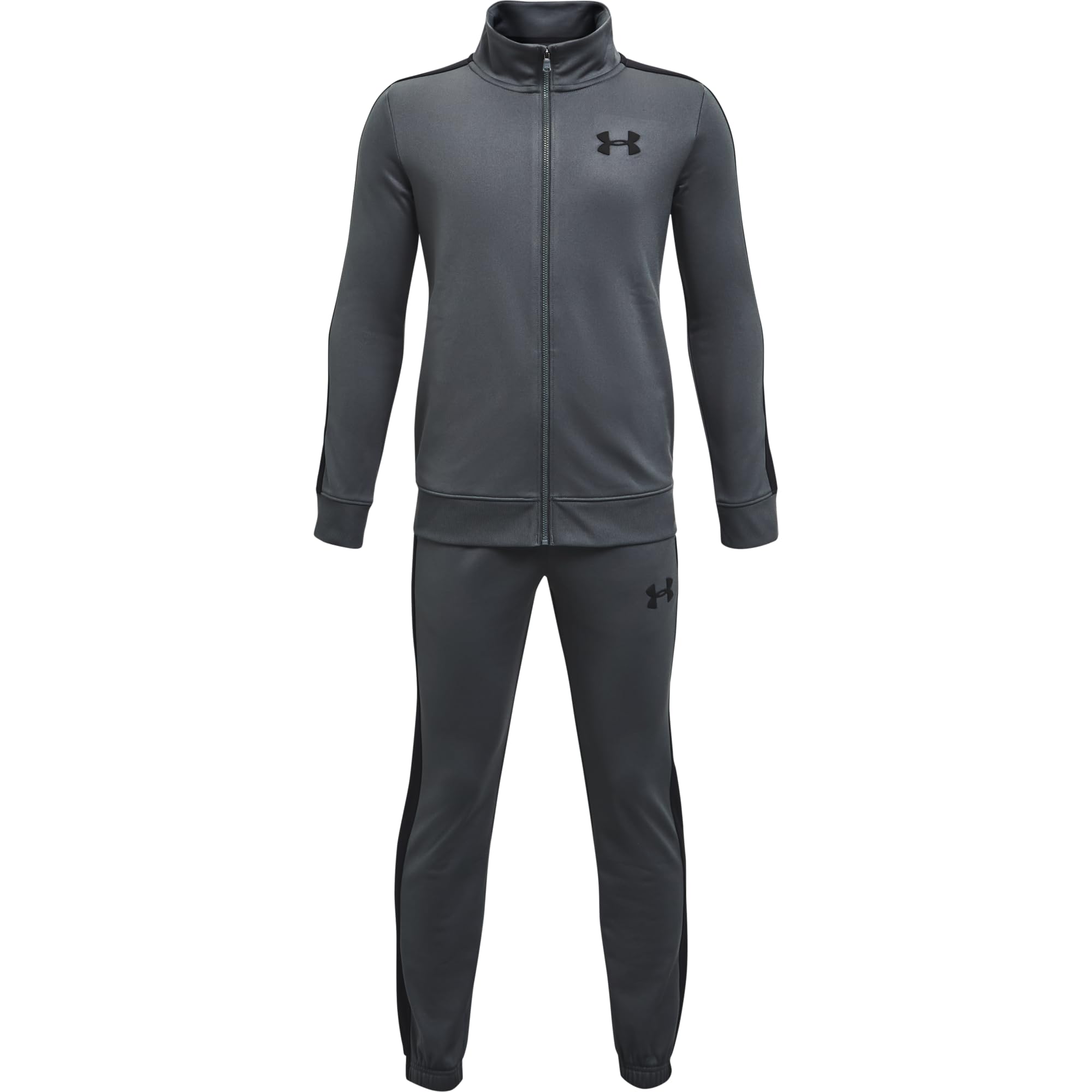 Under Armour Knit Track Suit - Wygodny dres treningowy, szybkoschnący dres do biegania Chłopcy