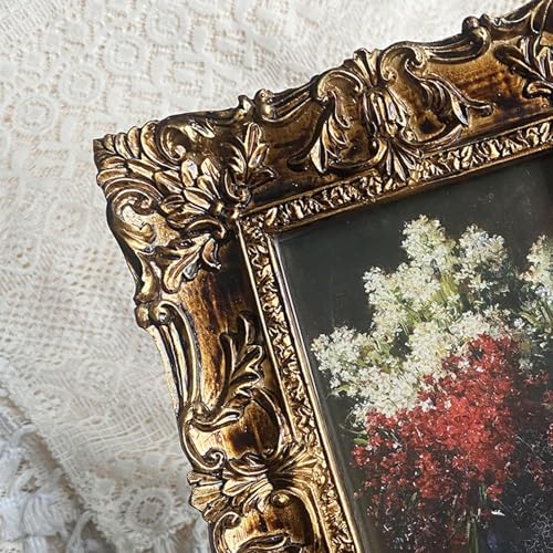 Cadre en résine gaufrée doré incassable pour protéger vos souvenirs - 5