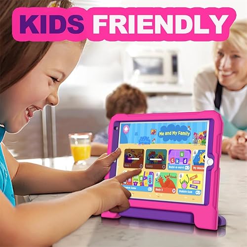 Miniatura 8 de YIHE - Funda infantil para iPad de 10.2 pulgadas 987 generación 202120202019, iPad Pro 10.5 y iPad Air 3, funda para niños con soporte de mango a