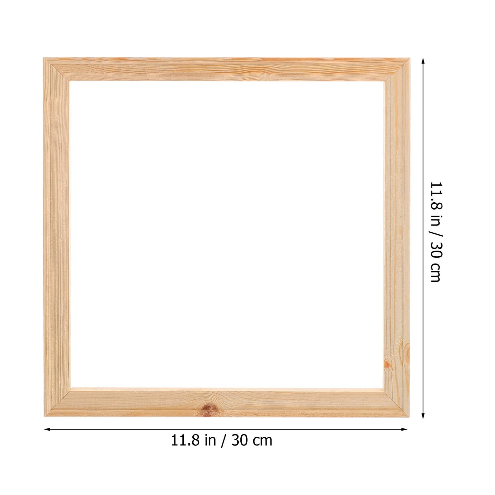 Leere Holz Fotorahmen 5 Stück aus Pinus Sylvestris für Bilder