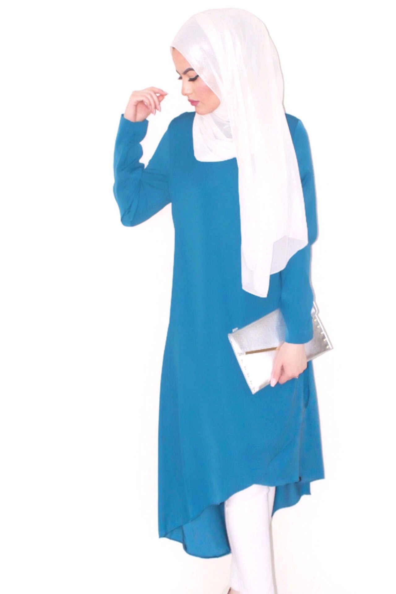 Turquoise Breeze Midi Dress
