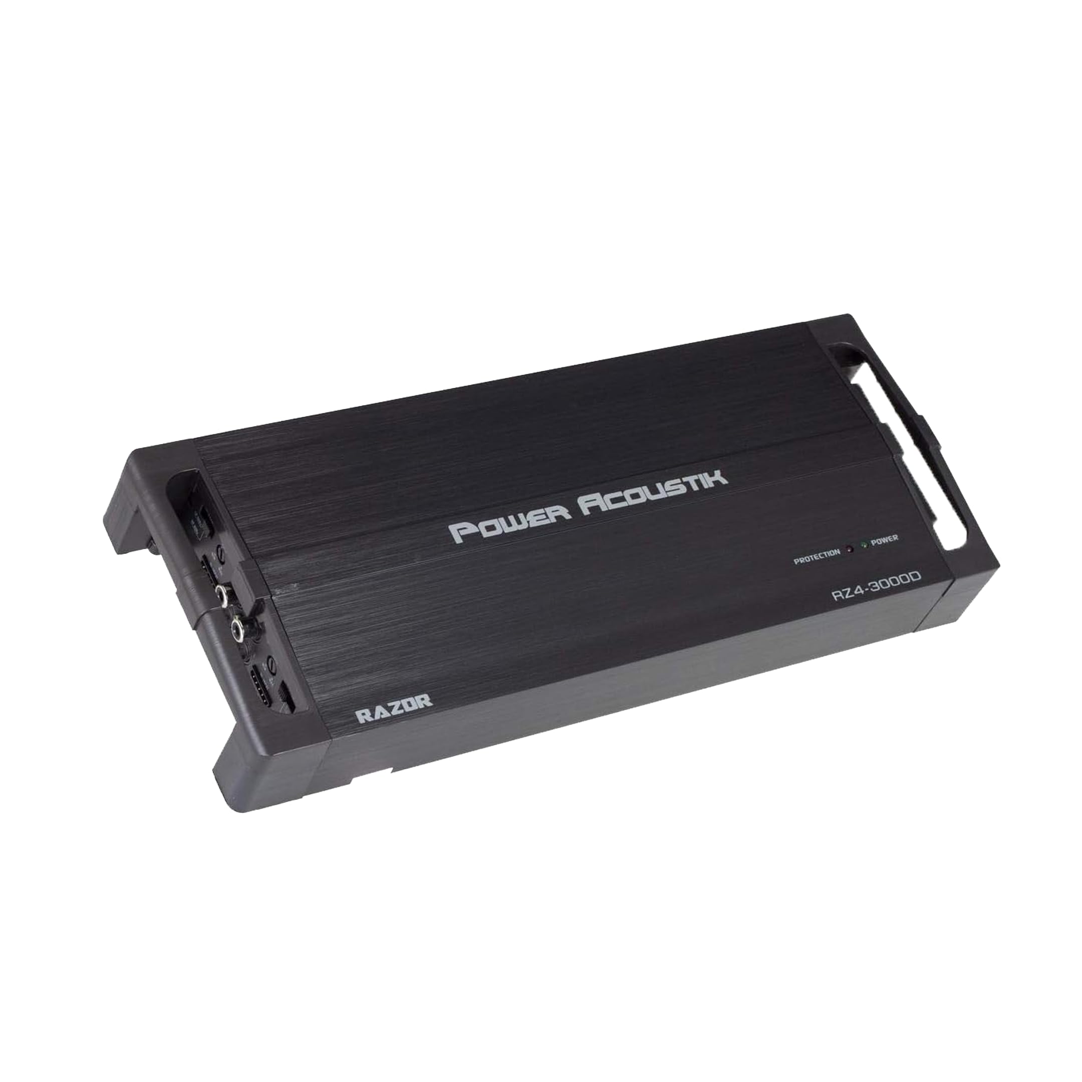 Power Acoustik RZ4 3000D Razor Series Class D Full-Range & Monoblock Amp 4 Channels, 3,000 Watts Max