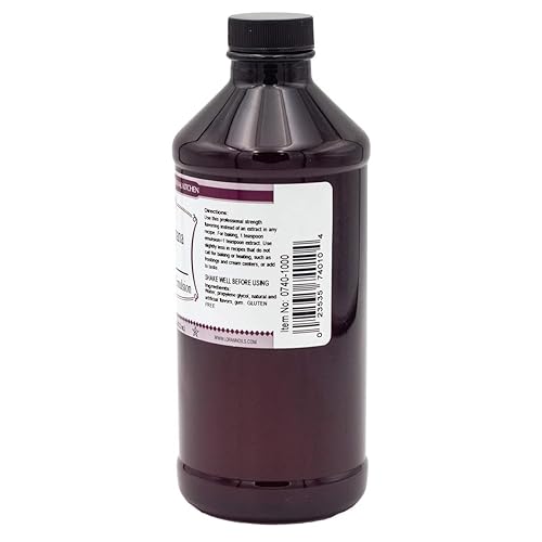 Vista 240 de LorAnn. Emulsión de plátano para panadería, botella de 4 onzas.