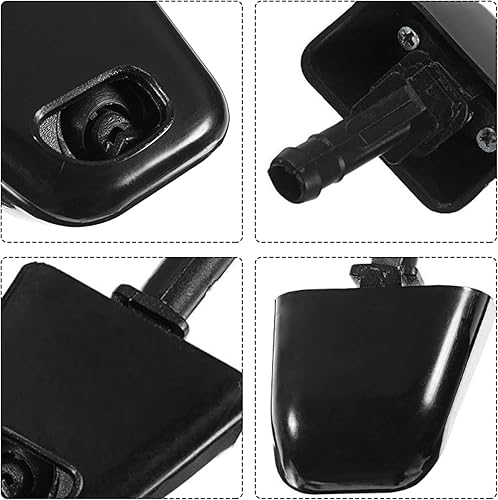 Miniatura 4 de Lavadora de faros para Nissan X-Trail Xtrail II 2 T31 2008-2013, 2 piezas de lámpara delantera para faros delanteros Boquilla de pulverización Jet