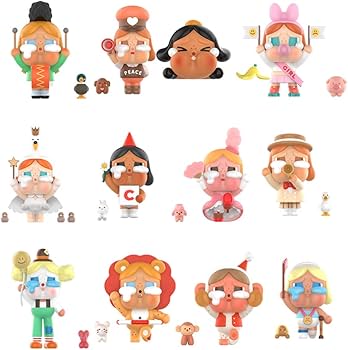 POP MART CRYING PARADE フィギュアセット POP MART Crybaby Crying Parade Series Blind Box Figures, Random