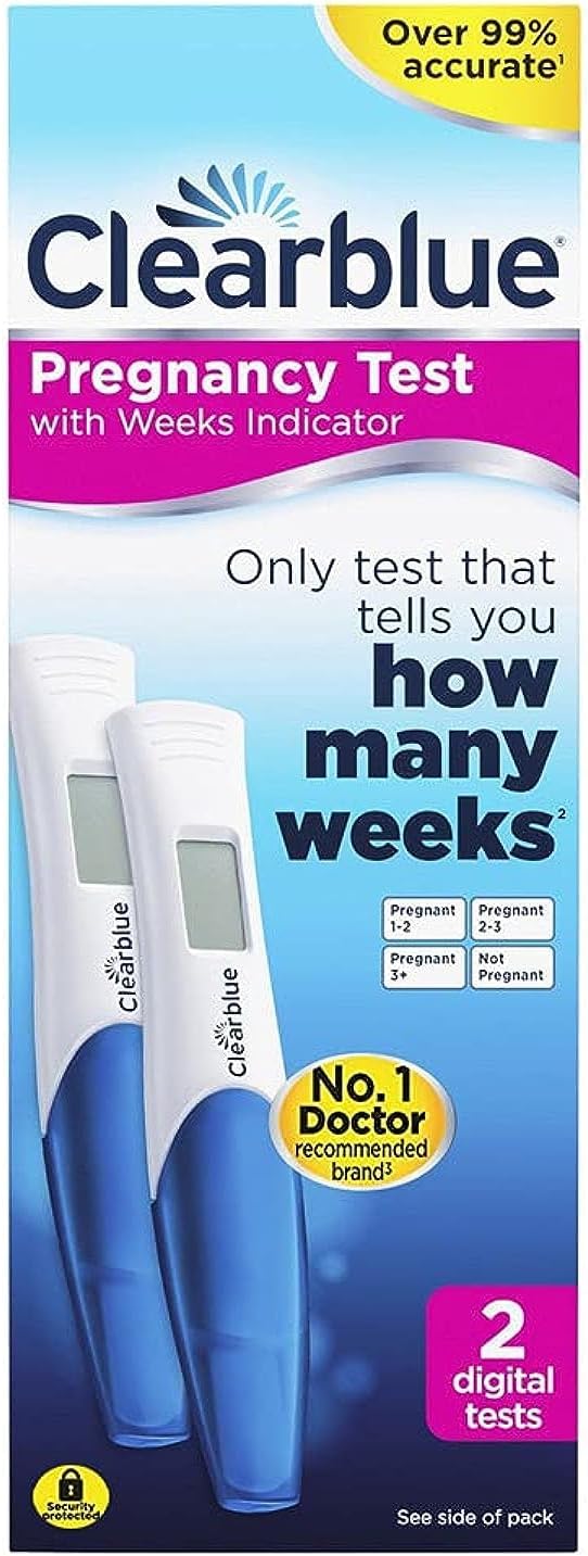 ClearblueDigital Pregnancy Test with Conception Indicator 2 Test