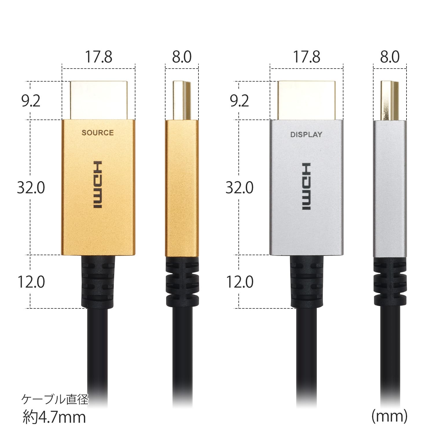 Amazon | ホーリック 光ファイバー HDMIケーブル 10m 4K/60p 18Gbps