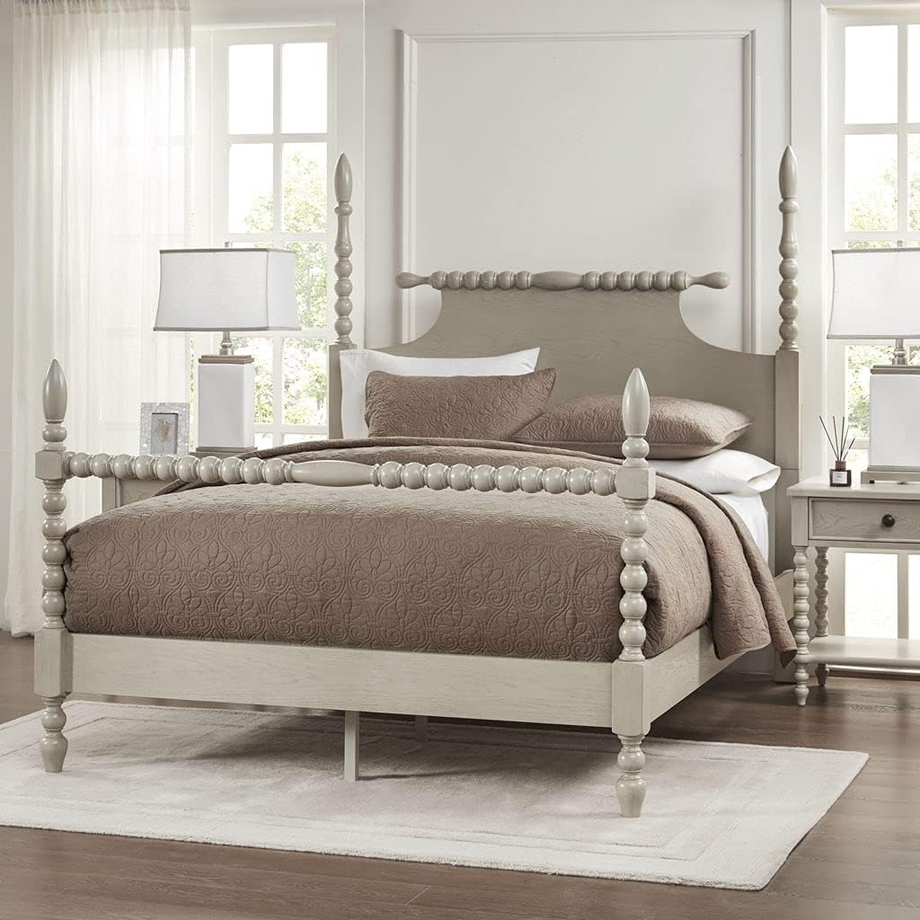 MADISON PARK SIGNATURE Beckett Bed with Natural Finish MPS115-0287