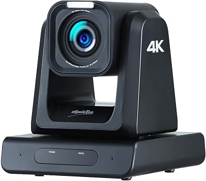 zowietek ZowiePTZ 4K PTZ Camera, Black, Native NDI|HX3, 25X, SDI/HDMI/USB